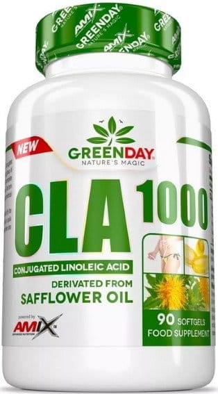 Konjugovaná kyselina linolová CLA Amix Green Day CLA 1000 90 kapslí