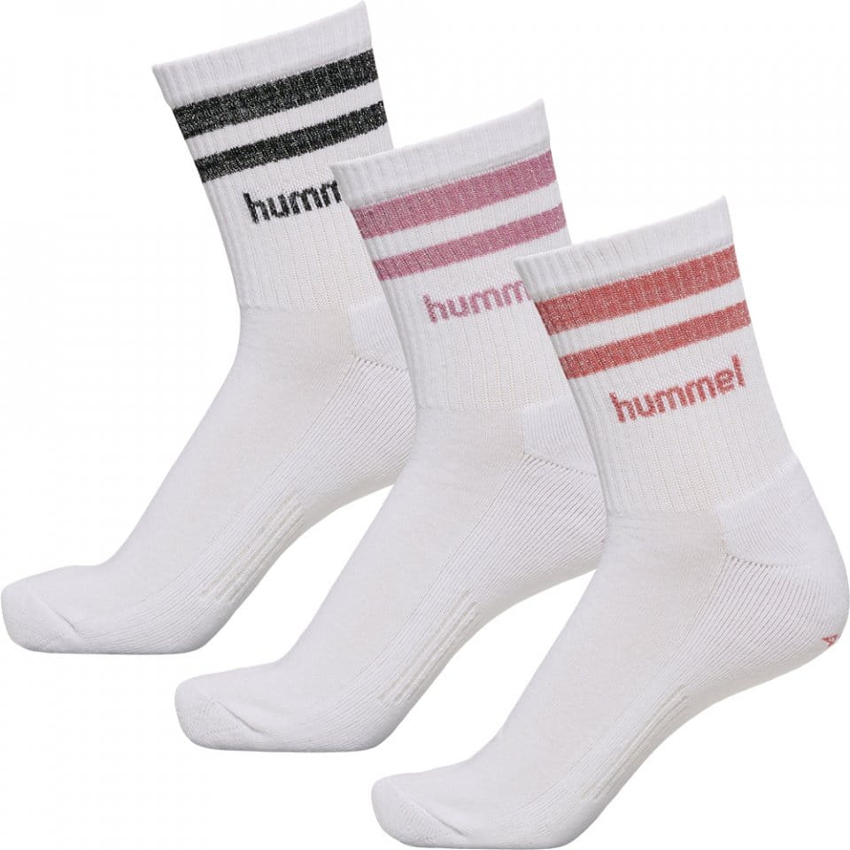 Unisex vysoké ponožky Hummel Retro Lurex 3-pack