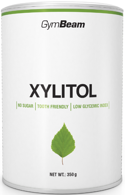 Přírodní sladidlo Xylitol GymBeam Sweetener 350 g