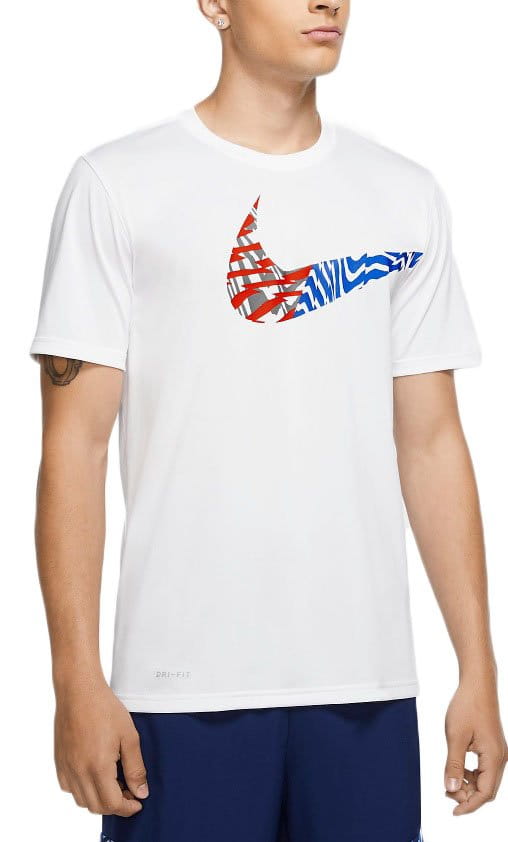 Pánské tréninkové tričko s krátkým rukávem Nike Swoosh 8