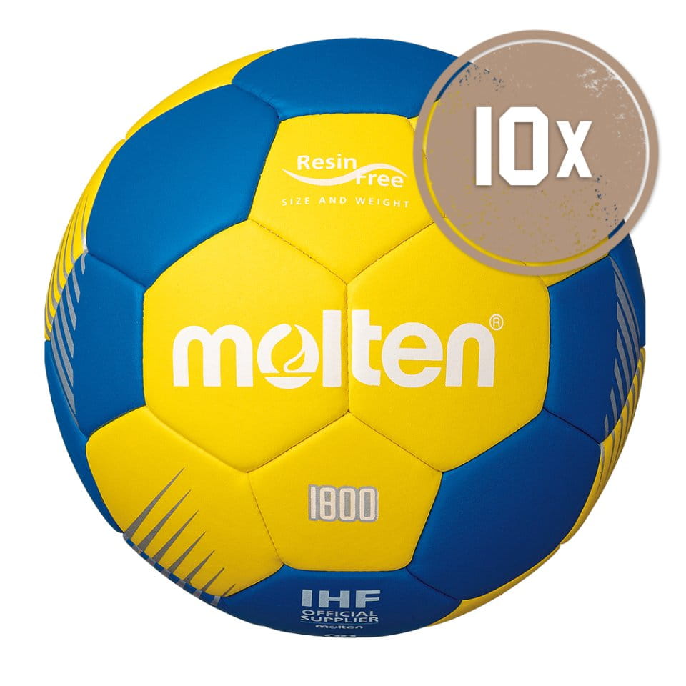 Set 10 házenkářských míčů Molten H00F1800-YB